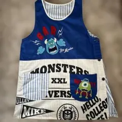 モンスターズインク保育士介護士エプロンM-Lのサムネイル