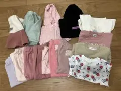 まとめ売り 秋冬　90サイズ 女の子 15点