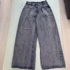 JEANASIS パンツ タックデニム ワイドパンツ/974143