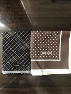 COMME CA ISM コムサイズム　ハンカチ