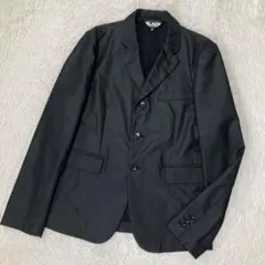 상태좋음 블랙 꼼데가르송 テーラードジャケット ブレザー コットン