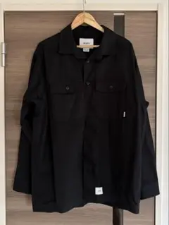 WTAPS ミリタリーシャツ ブラック サイズ04のサムネイル