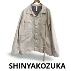 【美品】 SHINYA KOZUKA カバーオールデニムジャケットS 2025年最新】SHINYA KOZUKA メンズ Gジャン・デニムジャケットの人気