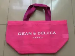 DEAN & DELUCA HAWAII メッシュトートバッグ ピンク　Sサイズのサムネイル