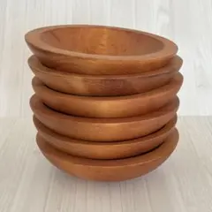Baribocraft Canada 木製サラダボウル 6個セット