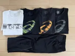 ASICS アシックス トレーニングTシャツ ランニングロングパンツ