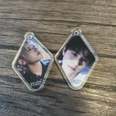 ＆TEAM アイドル K-POP キーホルダー 2枚セット