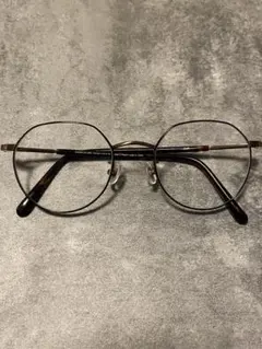 zoff ボストンフレーム クリアレンズ