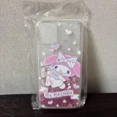 マイメロディ　グリッター　iPhoneケース