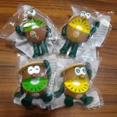 新品未開封　ゼスプリキウイブラザーズ　フィギュア　4体セット