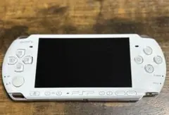 【動作確認済】 PSP-3000 本体 パールホワイト 付属品付き 箱なし