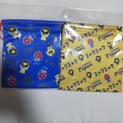 大阪関西万博公式ライセンス ミャクミャク 阪神タイガース 巾着 2枚セット