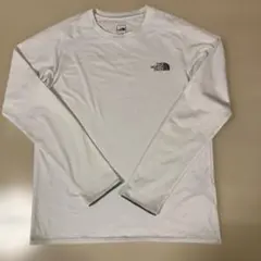 THE NORTH FACE 長袖白TシャツS (150〜160cm)