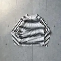 old uniqlo ボーダー　ロンT y2k city boy