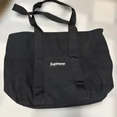 Supreme トートバッグ ブラック - メルカリ