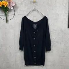 Cynthia Rowley カーディガン ボレロ ニット M ブラックのサムネイル