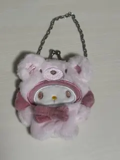 マイメロディ ぬいぐるみ　がま口コインケース