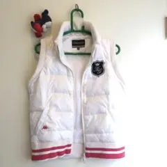 Kappa レディース ダウンベスト M ホワイト