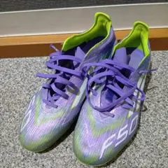  F50 サッカー スパイク パープル ライム adidas F50 サッカーシューズ スパイク パープル ライム 21cm - メルカリ
