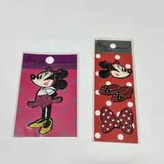 ミニーマウス デコ シール