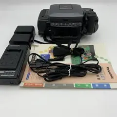 ナショナル VHSビデオカメラ M21 ビデオカメラ 取説・元箱付 ジャンク