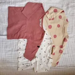 futafuta 長袖Tシャツ 3枚セット 70cm