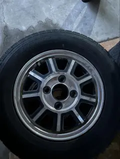 1/43　ギャラン改　GTO-MR　ハヤシストリート　ホイール　アルミ製　深リム ハヤシレーシング ハヤシストリートホイール TYPE ST 旧車ホイール 13