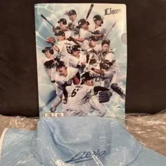 埼玉西武ライオンズ メッシュハットクリアファイル付