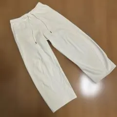 GU スウェットパンツ　白　XLサイズ