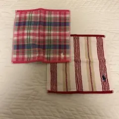 Ralph Lauren ラルフローレン　タオルハンカチ 2枚セット　ポロ