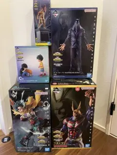 新品 一番くじ ヒロアカ フィギュアセット ラストワン賞 A賞 C賞 F賞 E賞