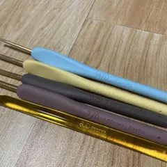 かぎ針 5本セット 2.5mm-8.0mm