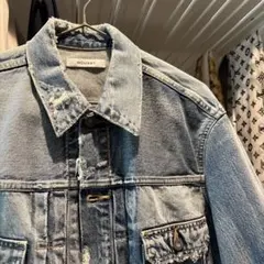 MOUSSY ダメージデニムジャケット