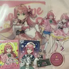 ホロライブ さくらみこ アクスタ カード ファミマ コラボ