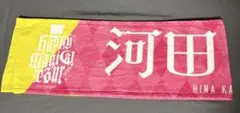 日向坂46 河田陽菜 推しメンタオル　ハッピーマジカルツアー