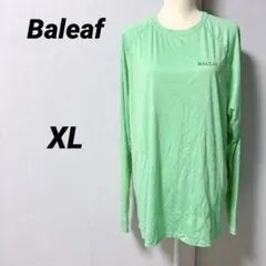 Baleaf 【XL】長袖Tシャツ スポーツ ライトグリーン ラグラン