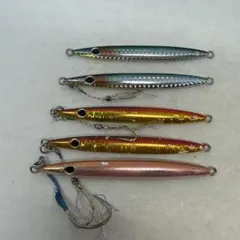 tgベイト風メダルジグ4本セット アシストフック付き - メルカリ