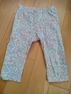 UNIQLO 花柄レギンス　7分丈☆110cm
