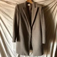 グレー チェスターコート