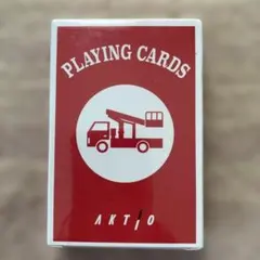 AKTIO アクティオ トランプ ノベルティ 非売品のサムネイル