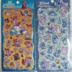 【正規品】ディズニー プチドロップステッカー スティッチ ズートピア プチドロ②