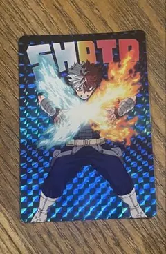 ヒーローズチップス 僕のヒーローアカデミア 轟焦凍 レアカード