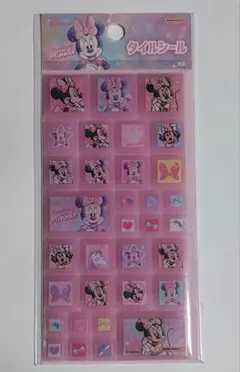 ミニーマウス　 キャラクター　正規品　タイルシール
