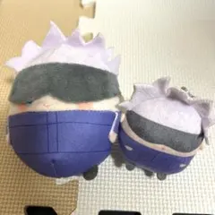 呪術廻戦 ぬいくじ くじメイト 五条悟 ふわコロりん D賞 E賞 セット