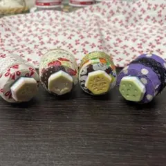 消しゴムハンコ 4個セット