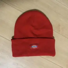 Dickies ニット帽 ビーニー レッド
