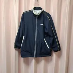 【希少】ミズノ CITYPAL ウインドブレーカー 紺×黄 ヴィンテージ M相当