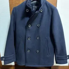 BEAMS HEART ネイビー ピーコート S