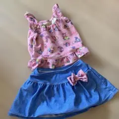 アンパンマン　ベビー水着(女の子)