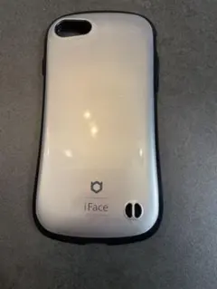 iFace iPhoneSEケース シルバー